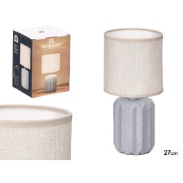 Giftdecor Lámpara Sobremesa Rayas Gris 13x13x19 cm Cerámica (Set de 12) Precio: 62.9982507. SKU: B1HSMXLKEN