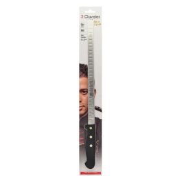 3 Claveles Cuchillo Jamonero Alveolado Flexible 29 cm Acero Inoxidable Mango POM para Lonchear Jamón