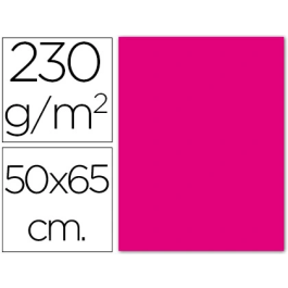 Sadipal Cartulina fluorescente magenta 50x65 cm 230 gr Precio: 9.5000004. SKU: B168P9NELA