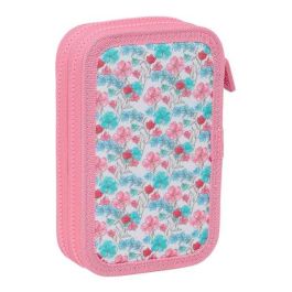Plumier Escolar Safta Doble Pequeño 28 Piezas Reciclado Moos Floresistente 195x125x40 mm Plumier Escolar Safta Doble Pequeño 28 Piezas Reciclado Moos Floresistente 195x125x40 mm