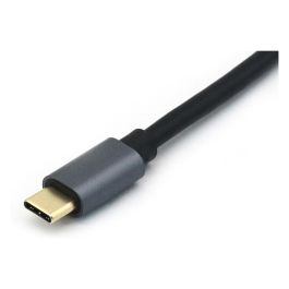 EQUIP Cable USB-C 128354 a USB-C 3.2 Gen 2, 1m, 100W PD, 4K 60Hz, Negro