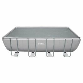 Intex INT00146 Cobertor de burbujas reforzado rectangular para piscina tubular 7,32 x 3,66 m