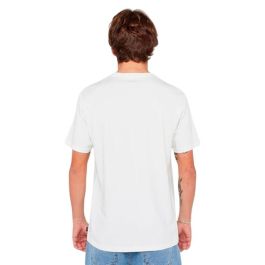 Camiseta de Manga Corta Hombre Rip Curl Sportline Tubular Tee Blanco 15-16 Años