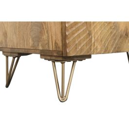 Aparador Home ESPRIT Dorado Natural Metal Madera de mango 81 x 45 x 75 cm Aparador Home ESPRIT Dorado Natural Metal Madera de mango 81 x 45 x 75 cm