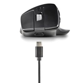 NGS Ratón Inalámbrico Recargable Multidispositivo HIT-RB Negro - 2.4GHz, Bluetooth, 6 Botones, Ergonomico para Diestros NGS Ratón Inalámbrico Recargable Multidispositivo HIT-RB Negro - 2.4GHz, Bluetooth, 6 Botones, Ergonomico para Diestros