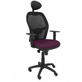 Silla Piqueras Y Crespo Jorquera Brazos Regulables Cabecero Fijo Mecanismo Sincro Con Regulador De Tension Respaldo De Malla Negra Y Asiento Tapizado Bali Morado Precio: 350.68999966. SKU: S5702845