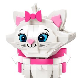LEGO Disney Los Aristogatos Adorable Marie Set de Construcción 43286 con Gatita y Caja de Regalo, +7 Años