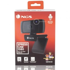 NGS XPRESSCAM1080FHD Webcam Full HD 1920x1080 USB 2.0 Micrófono Integrado Plug & Play Antihack
