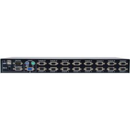 Level One KVM-3216 Switch KVM VGA de 16 Puertos PS/2-USB