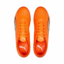 Botas de Fútbol para Adultos Puma Ultra Play Mg Naranja Unisex Botas de Fútbol para Adultos Puma Ultra Play Mg Naranja Unisex
