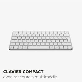 Teclado Mobility Lab KMP2000W Mini Blanco