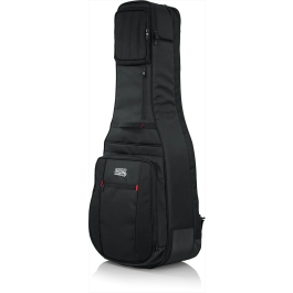 Gator Funda para Guitarra Acústica y Eléctrica "Pro Go" Negra Nailon 1239x465x312mm