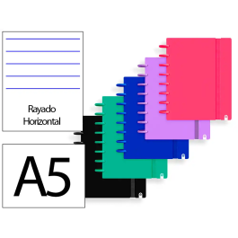 Carchivo Cuaderno Ingeniox Foam A5 80 Hojas Rayado Horizontal Colores Intense Surtidos Precio: 9.5900002. SKU: B1EZCXQMDJ
