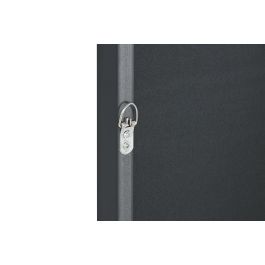 DKD Home Decor Cuadro Moderno Negro Azul Naranja Abstracto 3.5 x 90 x 60 cm (2 Unidades) MDF PS