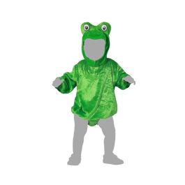 Disfraz de Rana Bebé 24 Meses Unisex con Ojos Grandes, Color Verde y Mono con Capucha Disfraz de Rana Bebé 24 Meses Unisex con Ojos Grandes, Color Verde y Mono con Capucha