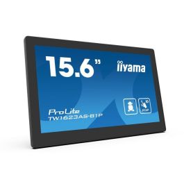 iiyama 15.6", 39.5cm, IPS, 16:9, 1920 x 1080, 450 cd/m², 30 ms, Touch, Rj-45, HDMI, 2 x 2 W, Android 13, Rockchip RK3568, Black