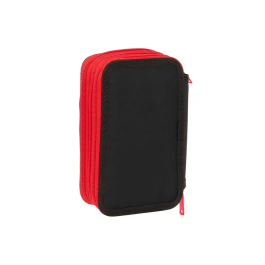 Safta Plumier Escolar Triple 37 Piezas Spider-Man 195x125x55 mm