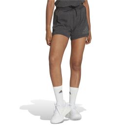 Pantalones Cortos Deportivos para Mujer Adidas Future Icons Winners Gris oscuro 40,5