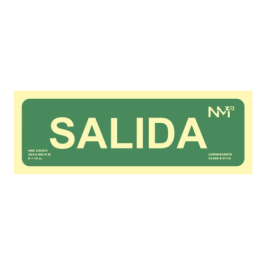 Archivo 2000 Pack De 2 Señales "Salida" 300x105 Pvc Verde Precio: 8.68999978. SKU: S8401370