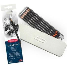 Derwent Lápices De Grafito Graphic 6B-2H Caja Metálica De 6 Unidades Precio: 8.88999947. SKU: S8423755