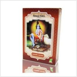 RADHE SHYAM Henna Polvo Castaño Oscuro 100g para Tinte Natural de Pelo. Coloración Marrón Oscuro con Indigofera Tinctoria. Precio: 5.79000004. SKU: B1KBD8BASA