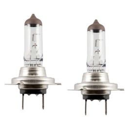 Sparco SPCB1004 Juego 2 Bombillas H7 Halógenas Long Life +130% Luz 300% Larga Duración 12V 55W 3000K E-Mark TUV E4