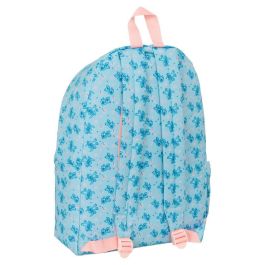 Safta Mochila Infantil Stitch Ohana Adaptable a Carro con Bolsillos 430x130x310 mm