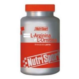 NUTRISPORT L-Arginina L-Ornitina 500mg 100 Cápsulas, Detoxificante para Dietas Hiperproteicas Precio: 22.4999995. SKU: B18VLRB386