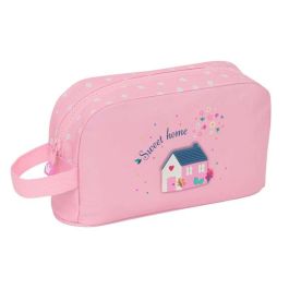 Portameriendas Térmico Glow Lab Sweet home Rosa 21.5 x 12 x 6.5 cm Portameriendas Térmico Glow Lab Sweet home Rosa 21.5 x 12 x 6.5 cm
