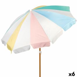 Sombrilla de playa Aktive Ø 200 cm 20 x 185 x 20 cm (6 Unidades) Precio: 116.89000026. SKU: B19E4B369P