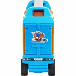 Hot Wheels Klein Camión Transportador Vehículos Juguete Grande KLE2474 con Accesorios (3+ Años)