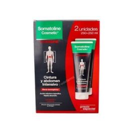Somatoline Cosmetic Hombre Cintura & Abdomen Reductor Intensivo Crema Duplo 2x 250ml Tratamiento Antigrasa Corporal Remodelante Precio: 47.49999958. SKU: S0584068