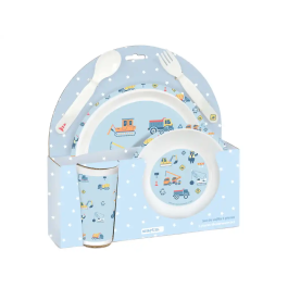 Safta Set de Platos Cubiertos y Vaso Preescolar 260x260x90 mm Precio: 9.196. SKU: B13QFF595K