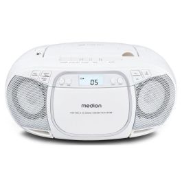 Medion MED4061275196498 Radio CD FM 2x2.2W RMS Blanco Precio: 71.88999983. SKU: B1KMWSSC4L