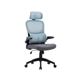 Q-connect Silla de Dirección Sorrento Malla Base Metálica Ruedas Premium, Color Azul Gris, Altura Máx. 1320 mm, Ancho 650 mm, Profundidad 600 mm Precio: 143.58999941. SKU: B13MYGCFL9