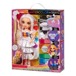 Muñeca rainbow high watercolor & create ojos marrones 22 cm. crea tu propia muñeca con el pincel o sumerge su ropa en agua con polvos de color Muñeca rainbow high watercolor & create ojos marrones 22 cm. crea tu propia muñeca con el pincel o sumerge su ropa en agua con polvos de color