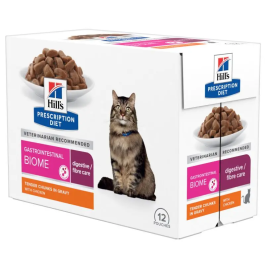 Hill's Hpd Feline Gastrointestinal Biome Pouch Alimento Húmedo para Gatos 12x85 gr Precio: 25.4999998. SKU: B1JHQ8KBWN