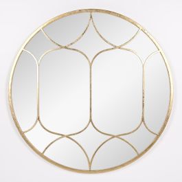 DKD Home Decor Espejo Árabe Dorado de Metal - 80 x 80 cm Precio: 87.89000044. SKU: S3029675