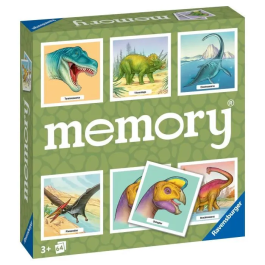 Ravensburger Memory Dinosaurios 20924 Juego de Memoria Infantil +3 Años