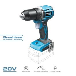 Koma Tools Taladro atornillador 20V compact brushless, 2 velocidades 0-500/0-1.800rpm, par máximo 50Nm, luz de trabajo Precio: 48.89000039. SKU: B12XX7Z6HV