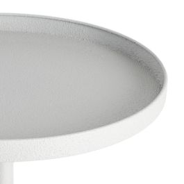 Mesita Blanco Metal 40 X 40 X 58 cm