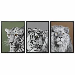 Cuadro DKD Home Decor 67 x 3 x 93 cm Colonial Selva (3 Piezas) Precio: 328.49999963. SKU: S3028155
