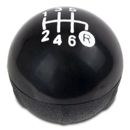 Fiat Cs10 POM40157V6 Pomo Palanca de Cambios Fiat 500 Negro 6 Velocidades compatible 2008-2016 Fiat Cs10 POM40157V6 Pomo Palanca de Cambios Fiat 500 Negro 6 Velocidades compatible 2008-2016