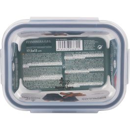 Fiambrera rectangular con tapa hermética 17.5 x 13 cm - Santa Clara (6 Unidades) Fiambrera rectangular con tapa hermética 17.5 x 13 cm - Santa Clara (6 Unidades)