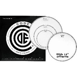 Tom Pack Code Dna Rock Transparente (10,12,16" + Dna 14 ") Precio: 41.98999959. SKU: B1DCSFM6JA