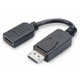 Adaptador DisplayPort a HDMI Digitus AK-340400-001-S Negro 15 cm