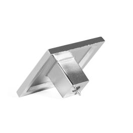 TRENTADUE Capo Tirador para Muebles de Cocina y Baño, Cajones y Armarios - Material Zamak 40x40 mm - Acabado Negro