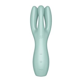 Satisfyer Threesome 3 vibrador verde Satisfyer Threesome 3 vibrador verde