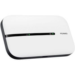 Huawei Router Móvil 4G LTE 150/50Mbps Wi-Fi (802.11 b/g/n) con Batería de Larga Duración 1500mAh (Hasta 6h) - Color Blanco