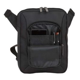 Safta Bandolera para tablet 10,6" Business, Negra, Nylon 900D GUCCI + Cuero PVC